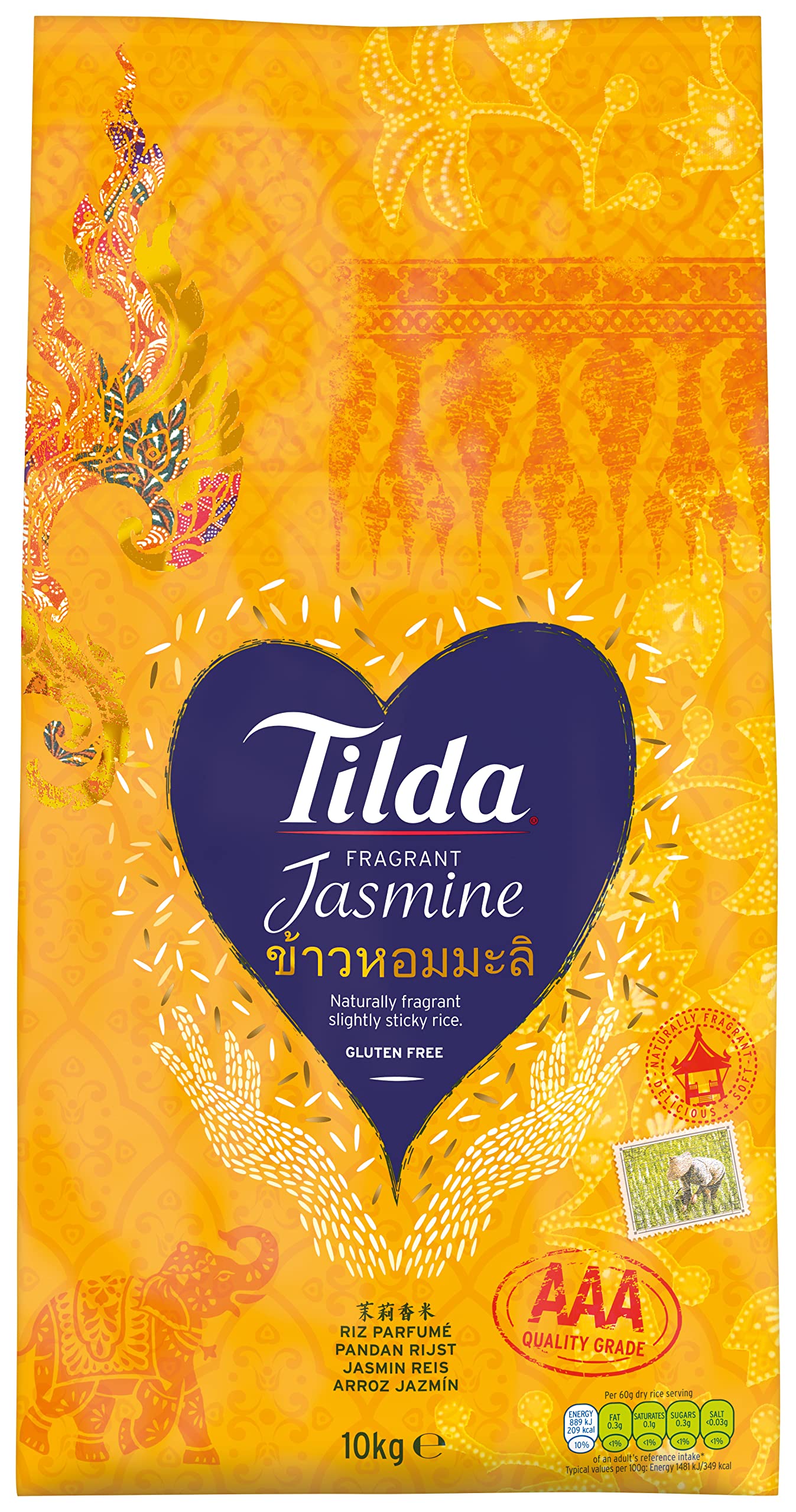 TildaThai Jasmine Rice 10KG