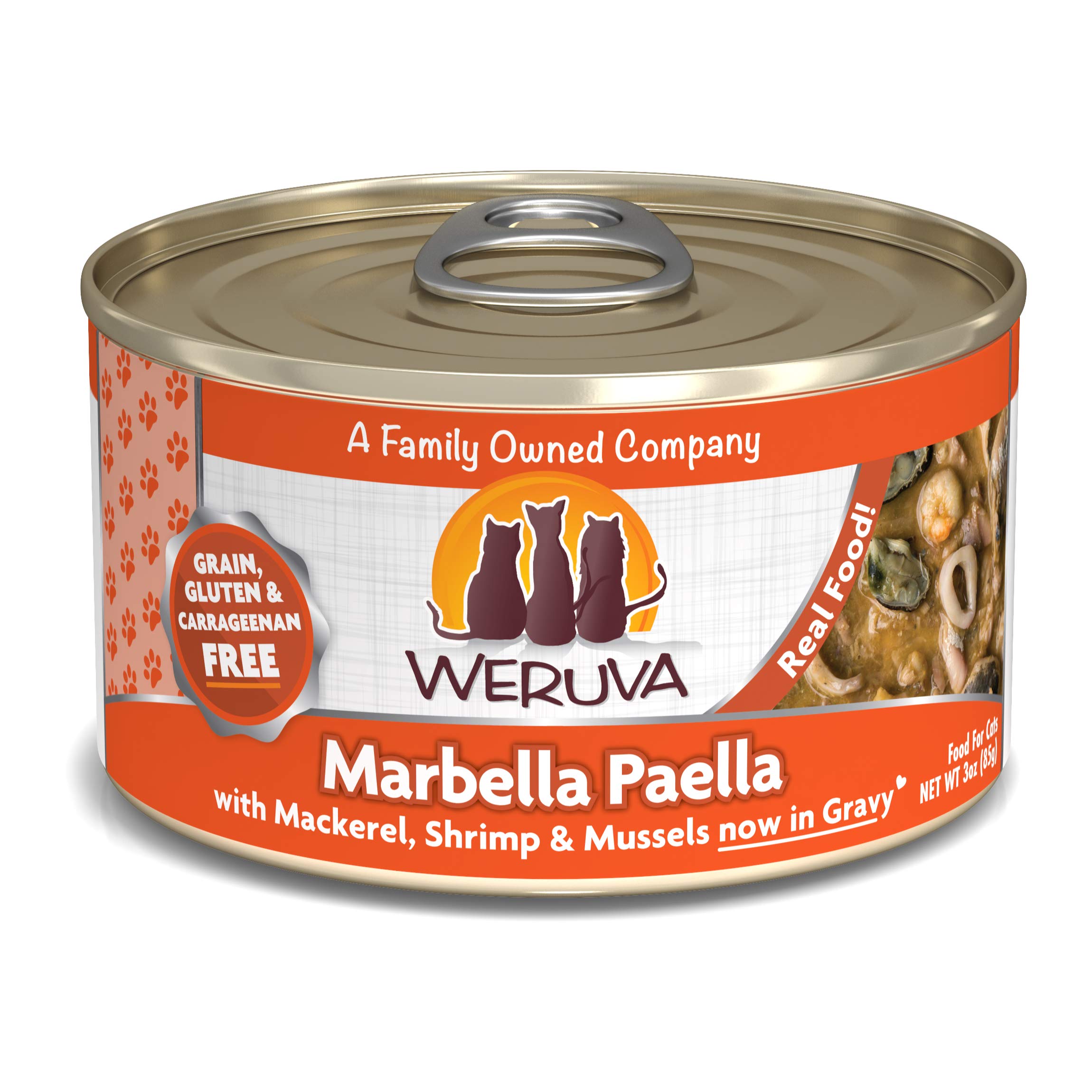 Weruva Grain-Free Natural Canned Wet Cat Food, Classic Recipes