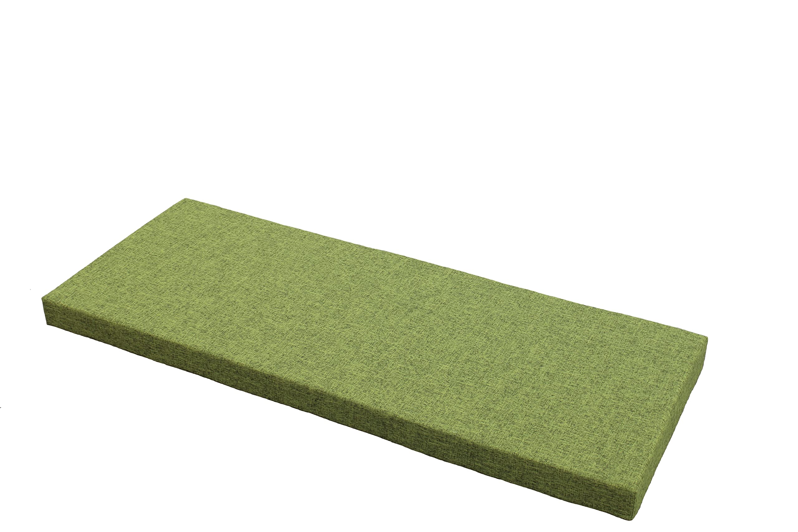 spreedling Custom Size Seat Cushion, Couch Cushion, Window Cushion Seat, Window Sill Cushion, Indoor Bench Cushion, (Color: Spring Grass Green, Size: 40cmx40cmx8cm)