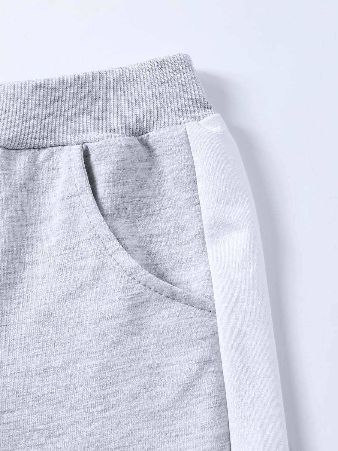 Girls Clothes 2 Piece Sweatsuit Set Half Zip Sweatshirt & Pants Fall Winter Outfits for Teen Tween Girls Size 7-14Y - Image 7