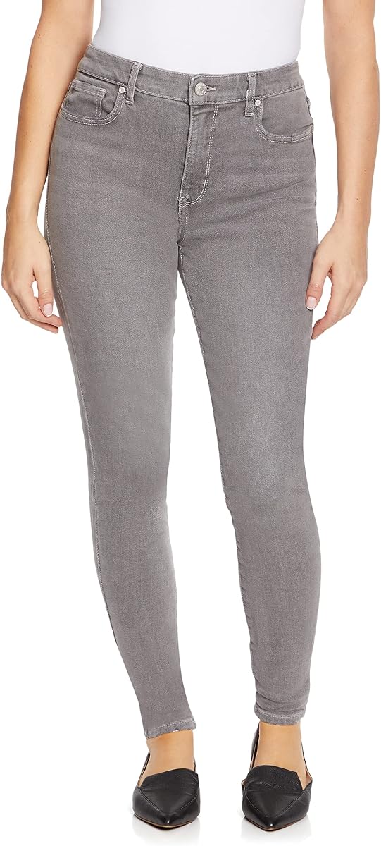 Nine West Ciga - Vaqueros ajustados de talle alto para mujer