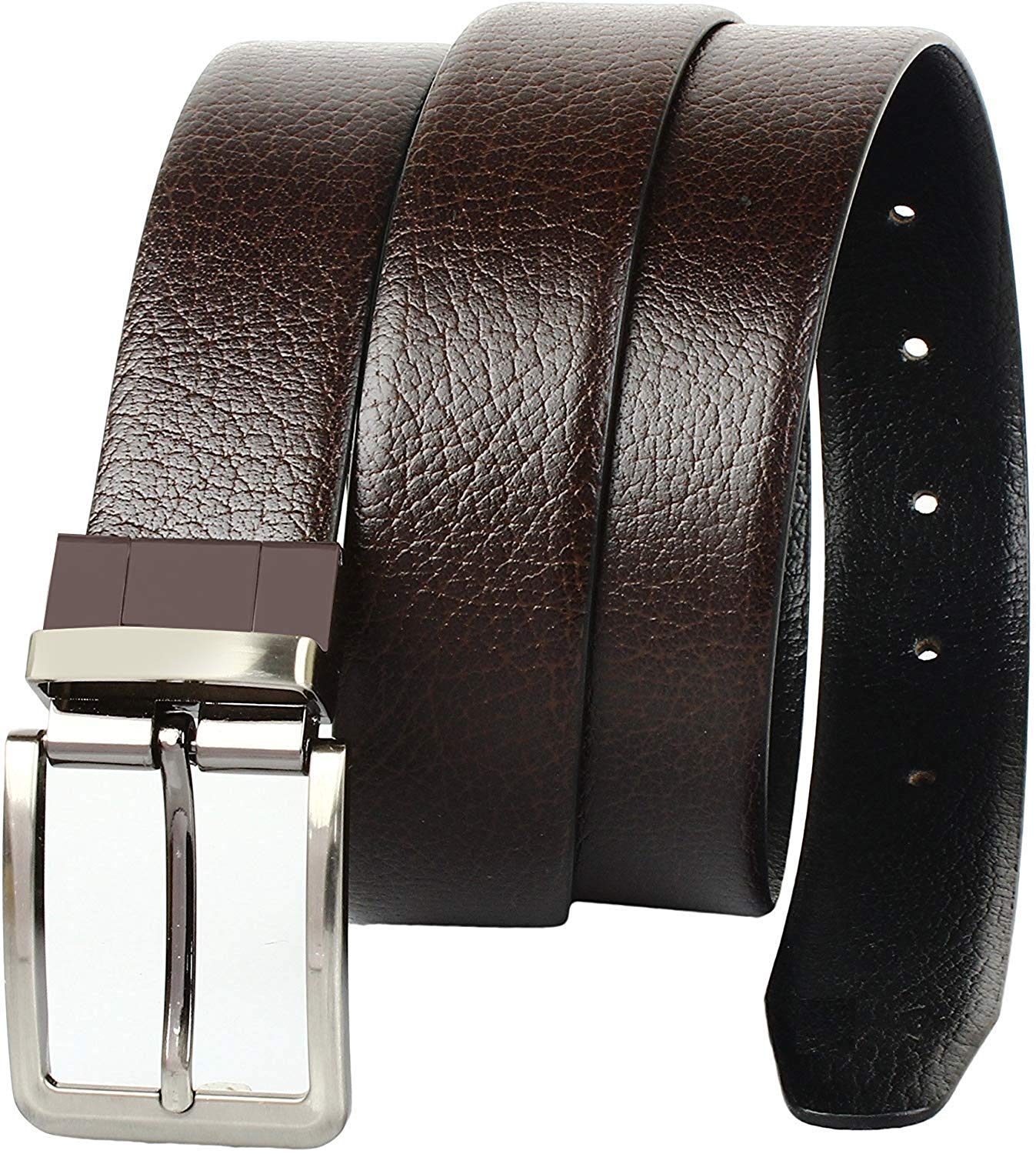 kaezri GENUINE LEATHER BLACK||BROWN BELT FOR MEN (SHRUNKER1.1)-picture-22