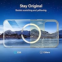 Vista 7 de ESR para iPhone 12 Pro Max Funda, Funda de Teléfono Magsafe Compatible con iPhone 12 Pro Max con Carga Inalámbrica Magnética HaloLock, Parte Trasera