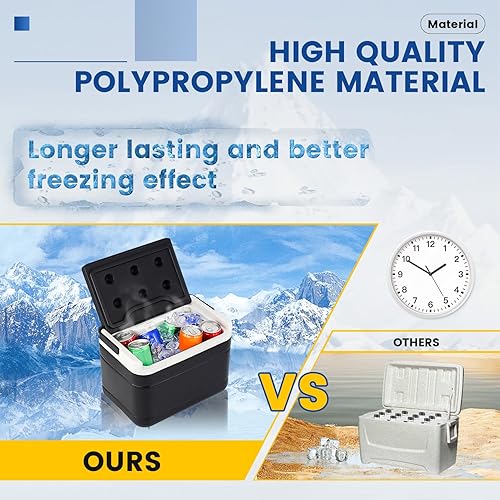 Miniatura 5 de Carro De Golf Enfriador De Hielo Con Soporte De Montaje Kit Caddy Para Club Car Precedent Tempo Y Adelante OEM 102588101 103886801 - Blanco Y Negro