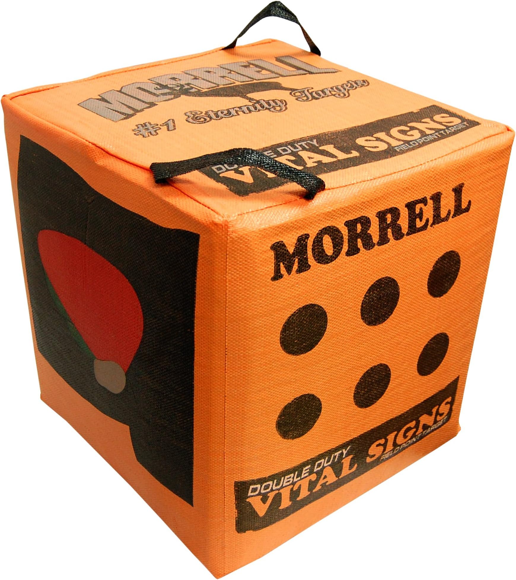 Morrell Double Duty Vital Signs Field Point Bag Cube Archery Target - Deer, Bear and Turkey Vitals