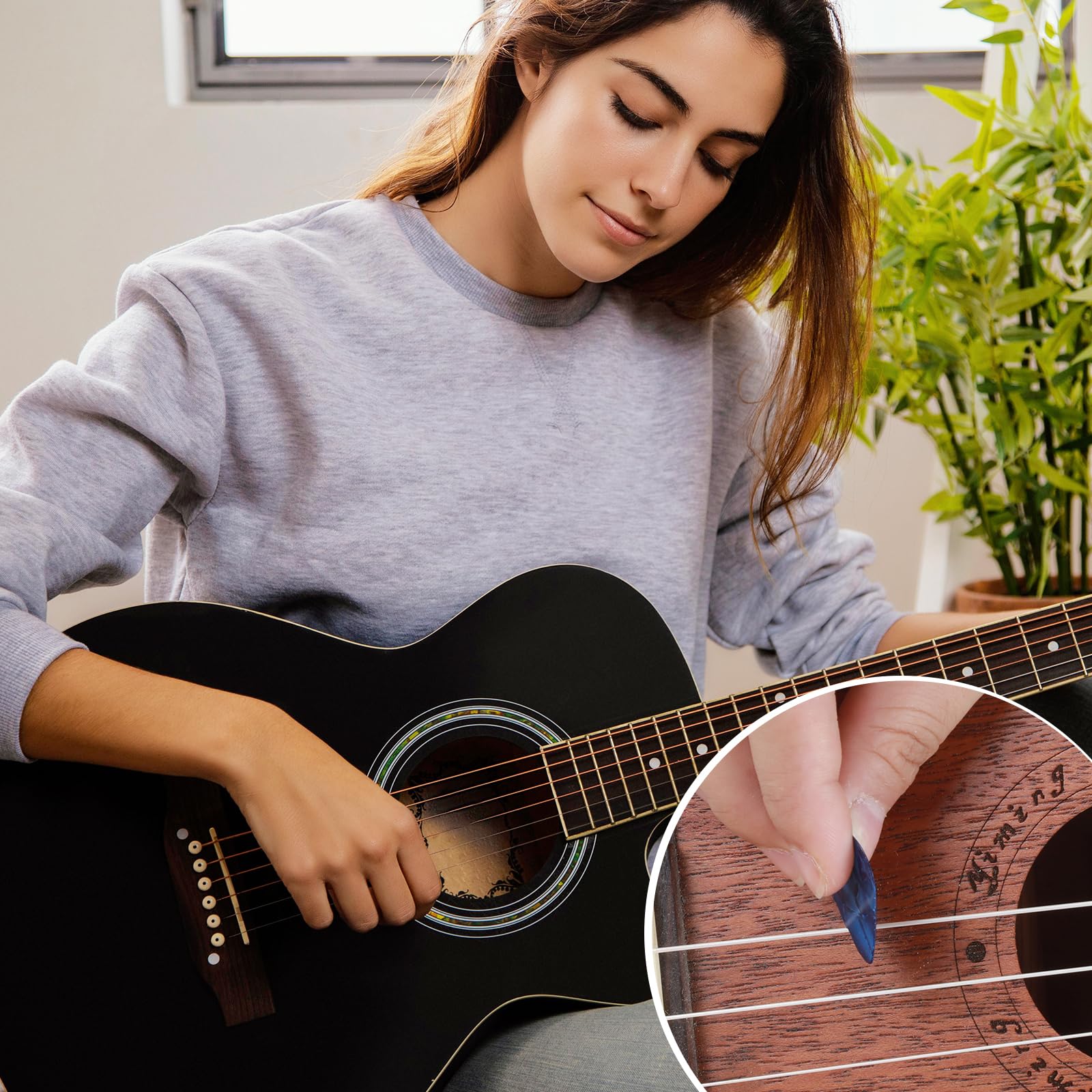 Ptwola 60 sztuk kostki gitarowe kolorowe celuloidowe gitarowe 3 różne grubości 0,46 mm / 0,71 mm / 0,96 mm do gitary elektrycznej, basowej, gitary akustycznej, ukulele