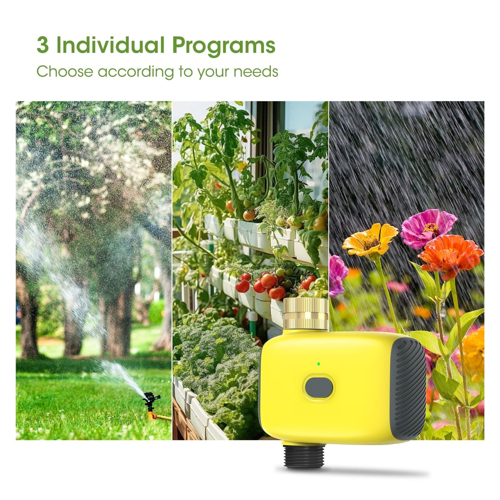 Tuya Smart Zigbee Timer Do Nawadniania Automatyczny Sterownik Kropelkowego Inteligentny Zawór Wodny Ogród System