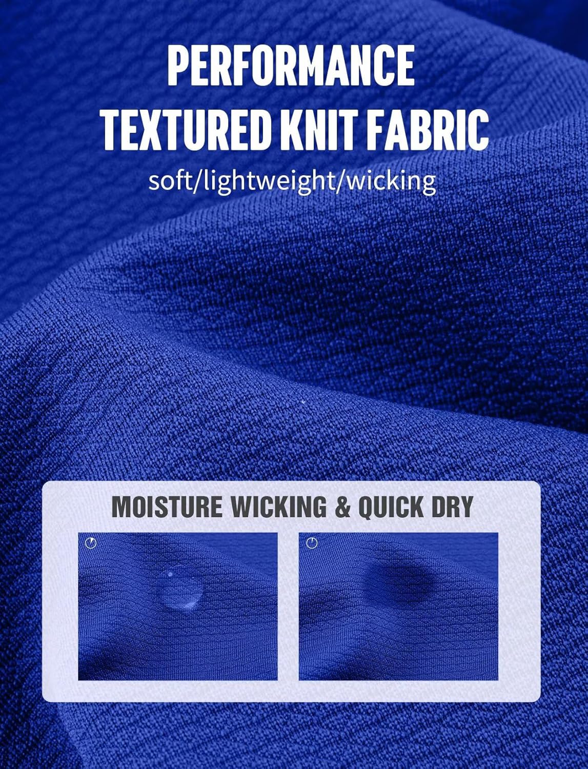 Zengjo Workout Shirts for Men Quick Dry, Moisture Wicking Athletic T-Shirts for Gym Running Sports Exercise - Image 4