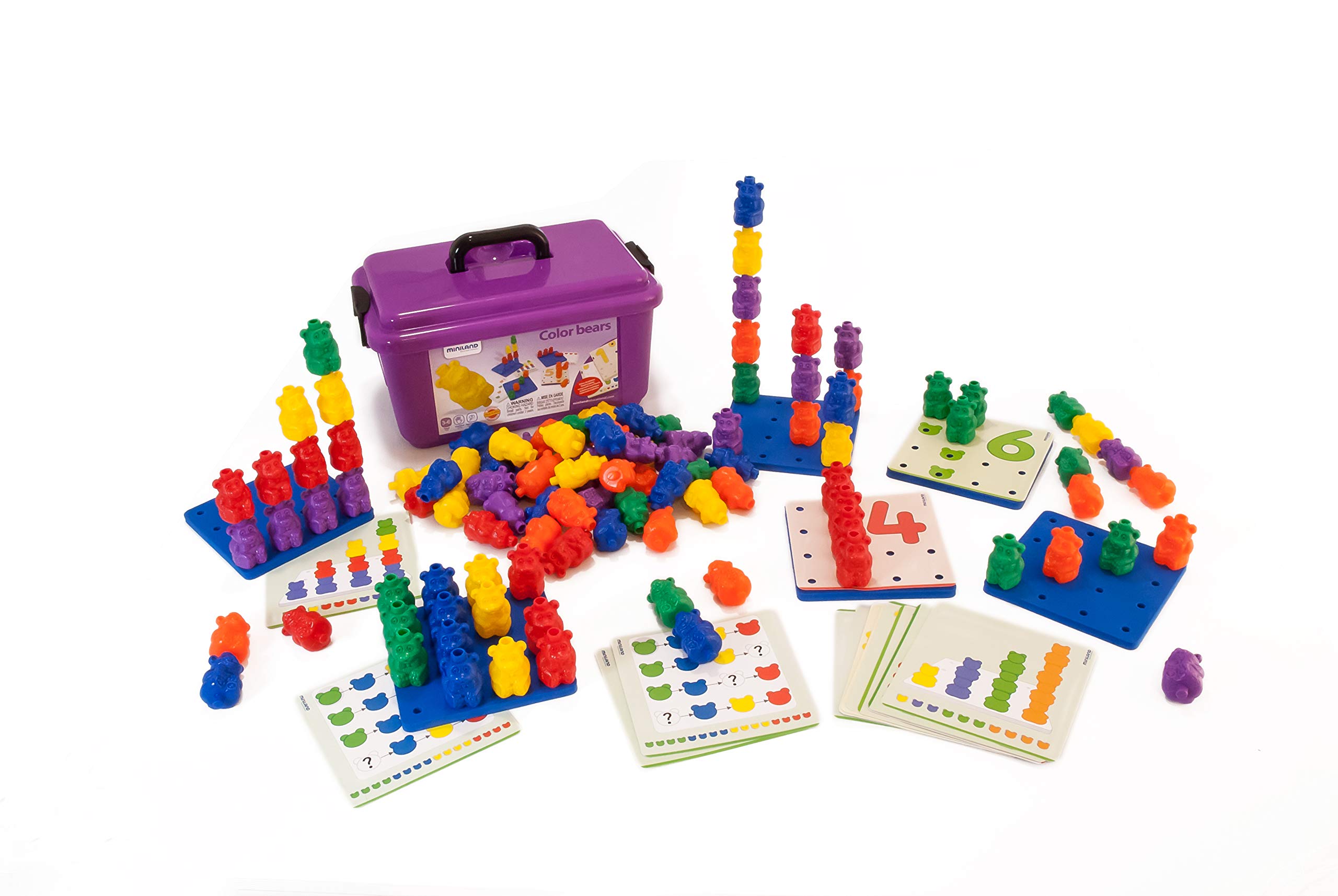 Miniland- Juego de matemáticas, Multicolor (31786) , color/modelo surtido
