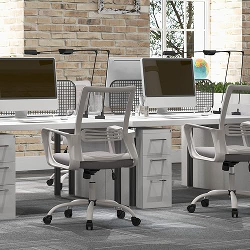 Miniatura 2 de Silla de escritorio silla de oficina de malla ergonómica silla de escritorio de oficina en casa silla de trabajo giratoria ajustable sillas de