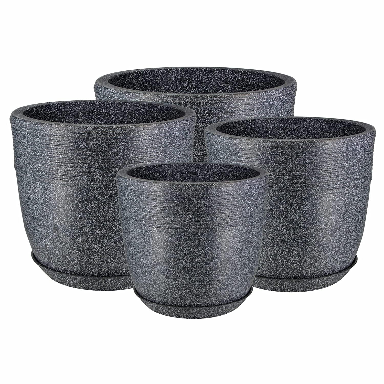 See full amazon price history chart for Amazon Brand - UMI Indoor Outdoor Plastic Jaguar Marble Look Roto Moulding Flower Cool Pot with Bottom Tray Container for Home/Ofce/Garden Dcor(10,12,15,17In-25.4,30.4,38.1,43.1cm)GrayMarble Set of 4) Amazon Brand - UMI Indoor Outdoor Plastic Jaguar Marble Look Roto Moulding Flower Cool Pot with Bottom Tray Container for Home/Ofce/Garden Dcor(10,12,15,17In-25.4,30.4,38.1,43.1cm)GrayMarble Set of 4) (B0C9R12N8J) Amazon Price History, Amazon Price Tracker