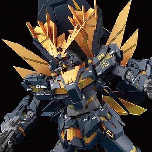 Miniatura 6 de BANDAI MG 1100 RX-0N UNICOEN Gundam 02 Banshee Norn Full Psycho-Frame Prototipo Mobile Suits (Importación de Japón)