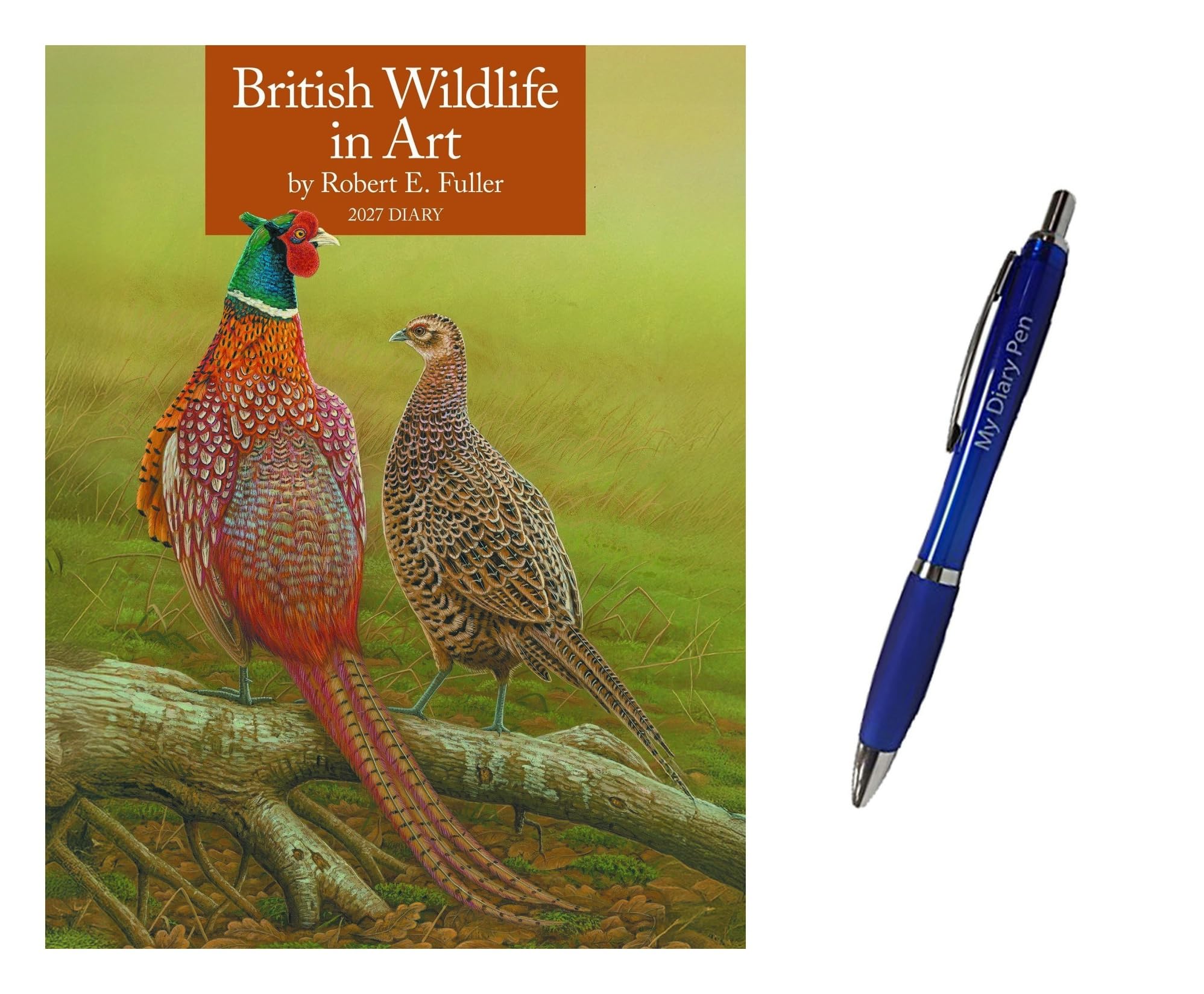 British Wildlife in Art by Robert Fuller Deluxe Diary 2027 + Exclusive Limited Edition Pen