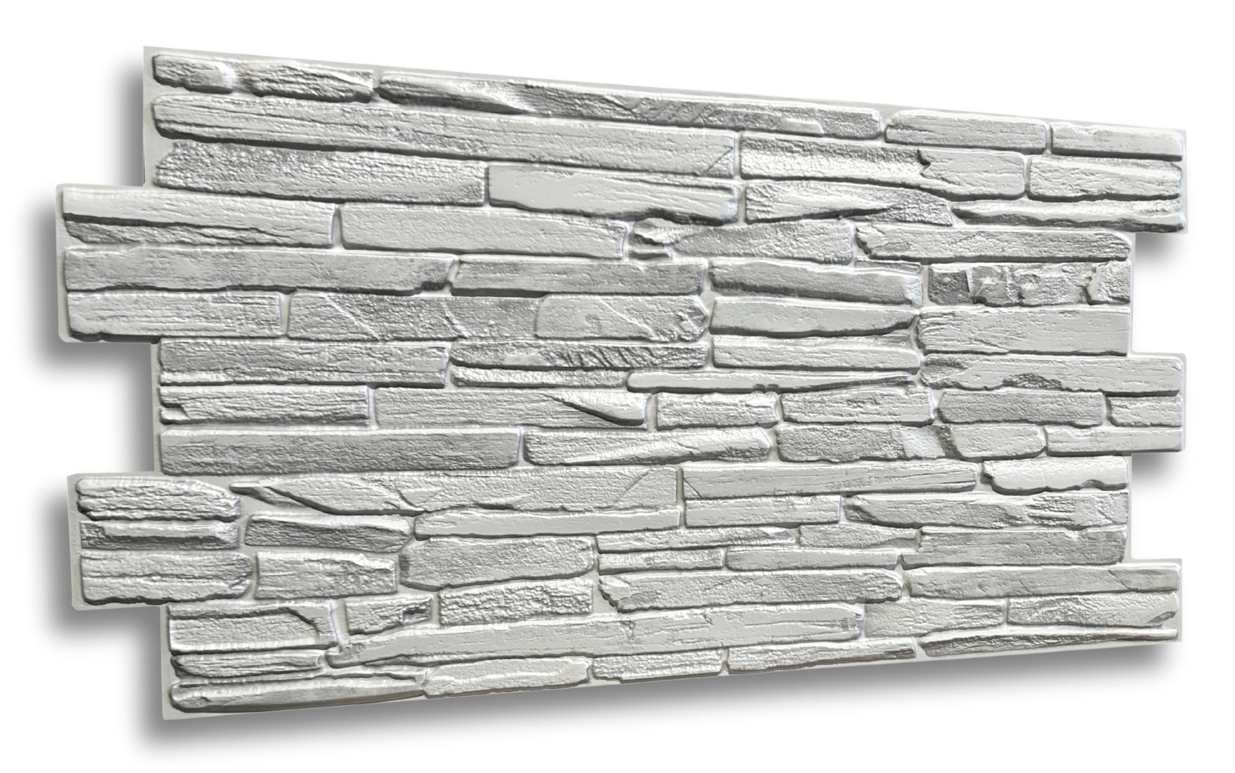 EURODECO | Pannelli decorativi da parete 3D 4 m² effetto pietra, 10 pezzi, pannelli da parete, rivestimento murale, pannelli da soffitto, rivestimento in PVC, piastrelle finte per tatuaggi da parete