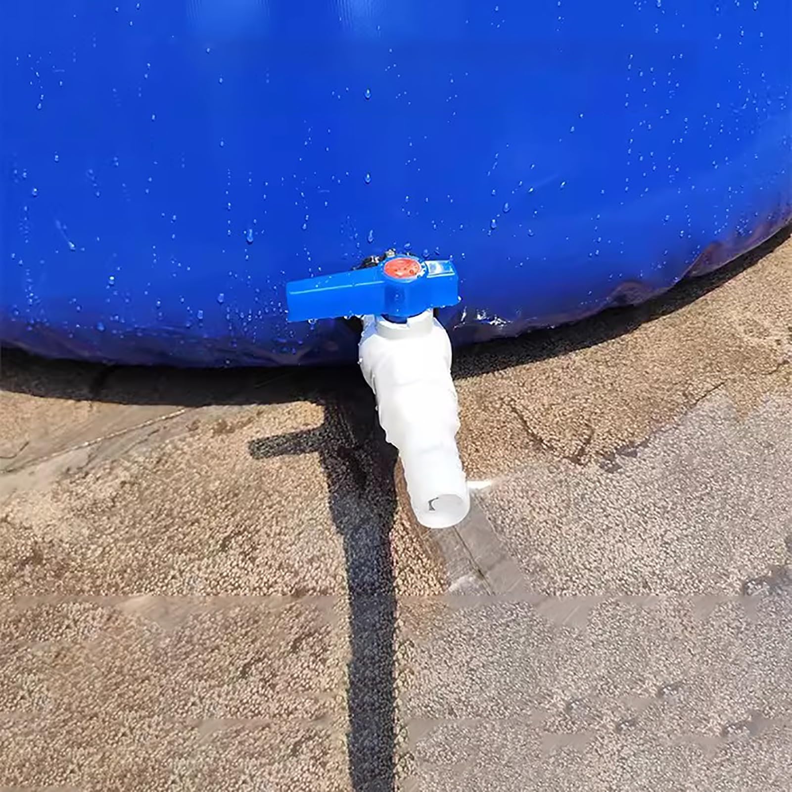 Serbatoio Flessibile Per Acqua - Fino A 3000L - In PVC Pieghevole - Foto 2