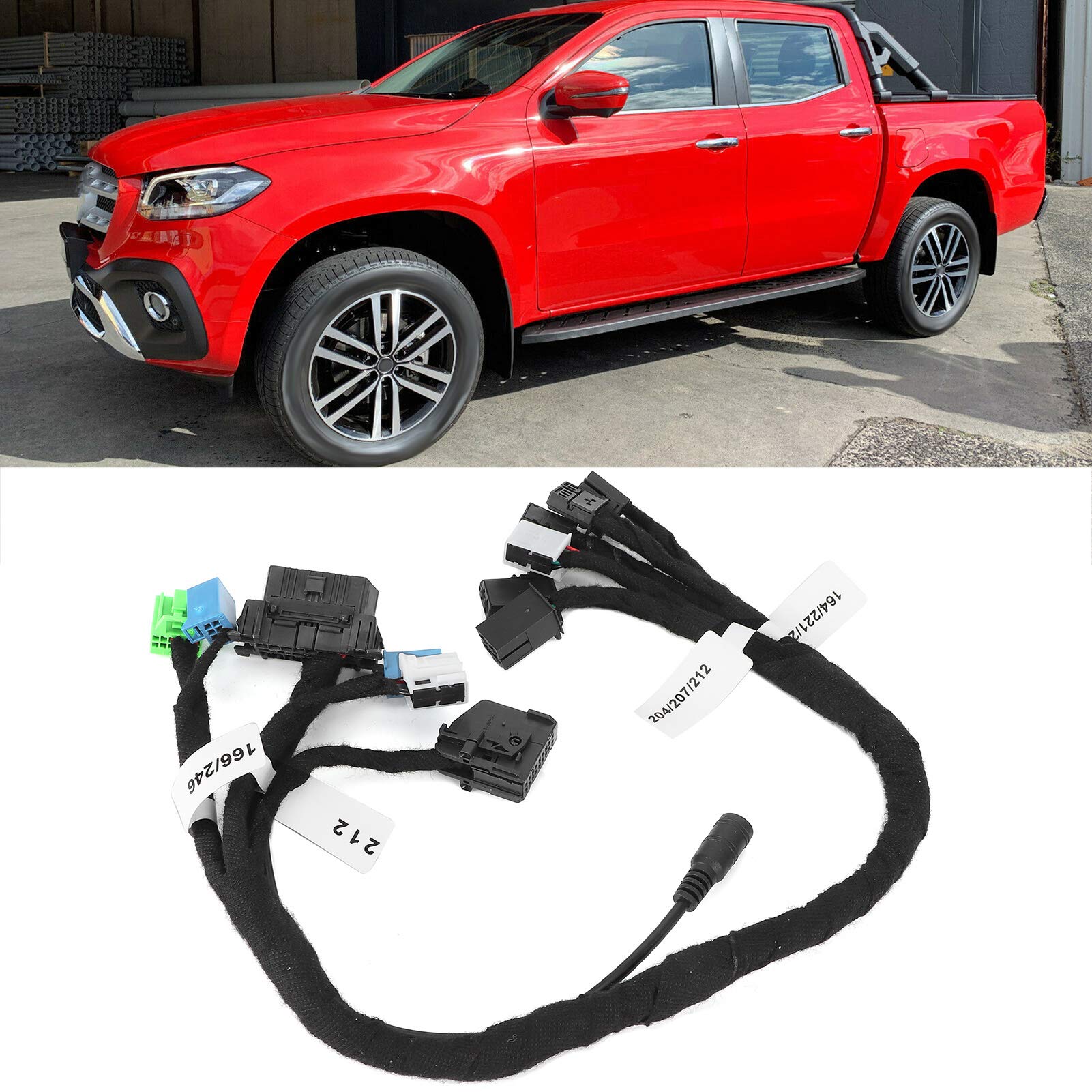 Cable de prueba 5in1 EIS ELV, línea de prueba automática Plug and Play Trabajo de mantenimiento de automóviles para Benz