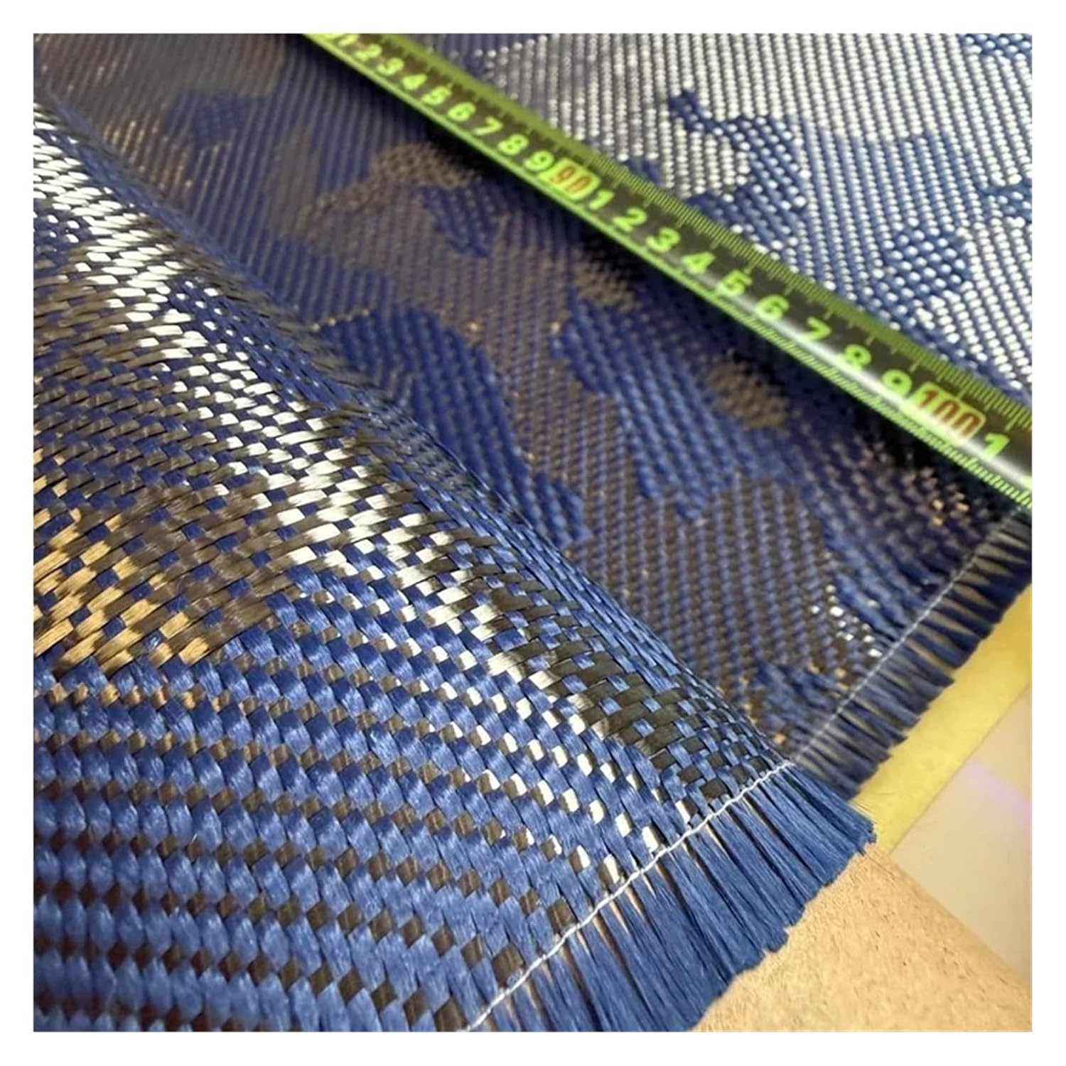 3K240gsm Camouflage Pattern Carbon Fiber,Blend Fabric,Available,red,Blue,Black, Yellow,with widths100(Black,1m x0.5m)