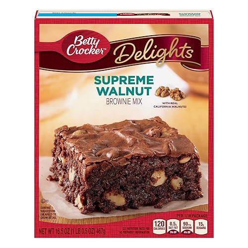 Vista 84 de Betty Crocker Delights Supreme Original Brownie Mix, 16 oz.