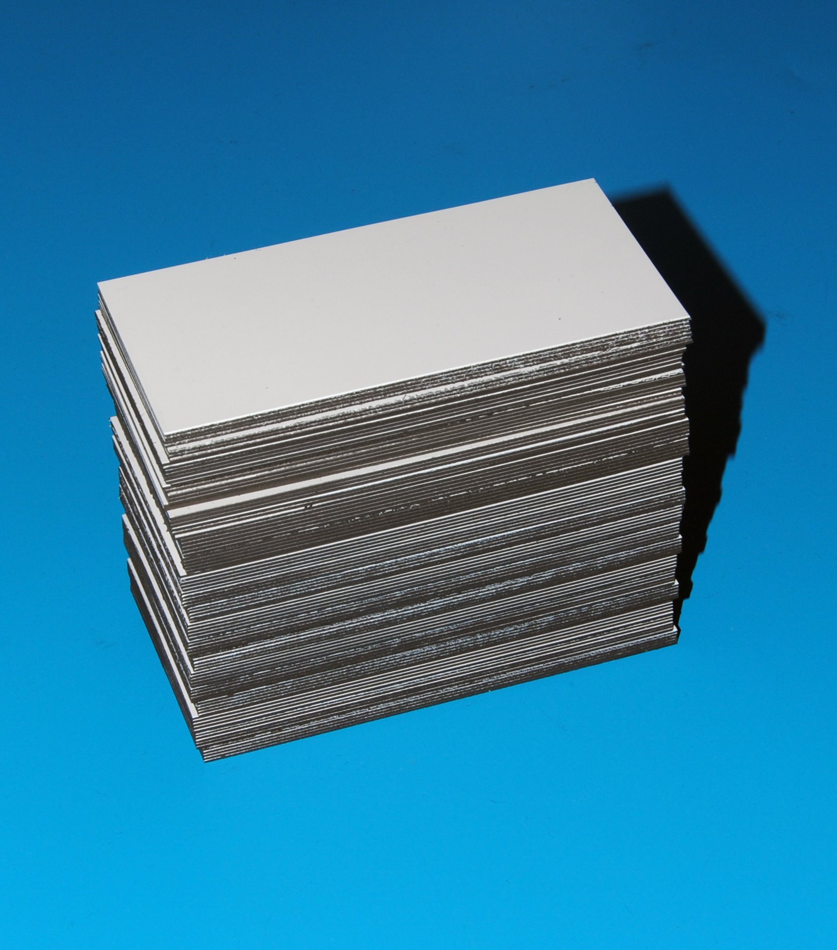 100 magnetische Lageretiketten/Magnetstreifen beschreibbar 10 x 5 cm