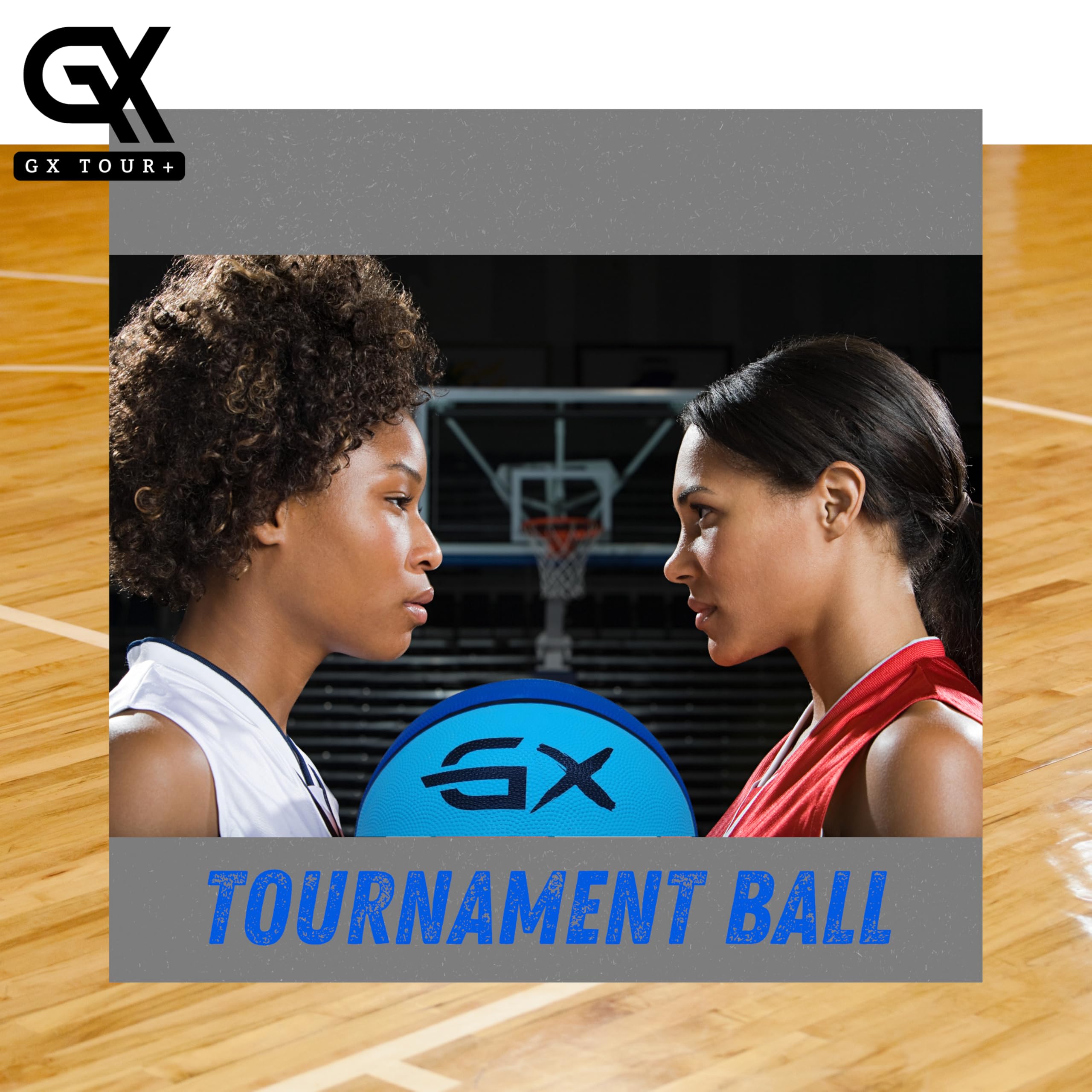 Voit Enduro Official Size CB2 Basketball, Multicoloured, Size 7