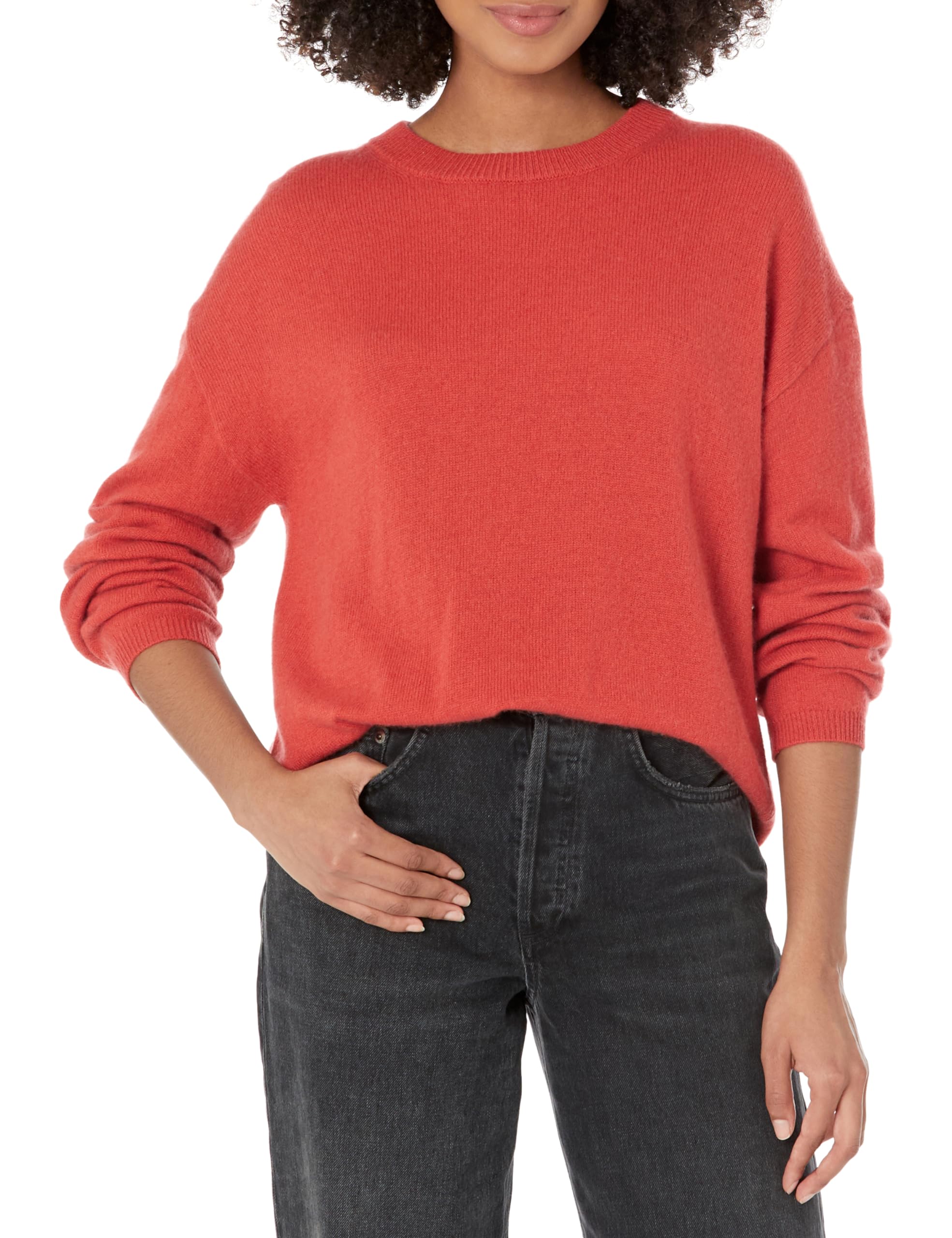 Velvet by Graham &amp; Spencer Womens Brynne Cashmere Classic Pullover Sweater