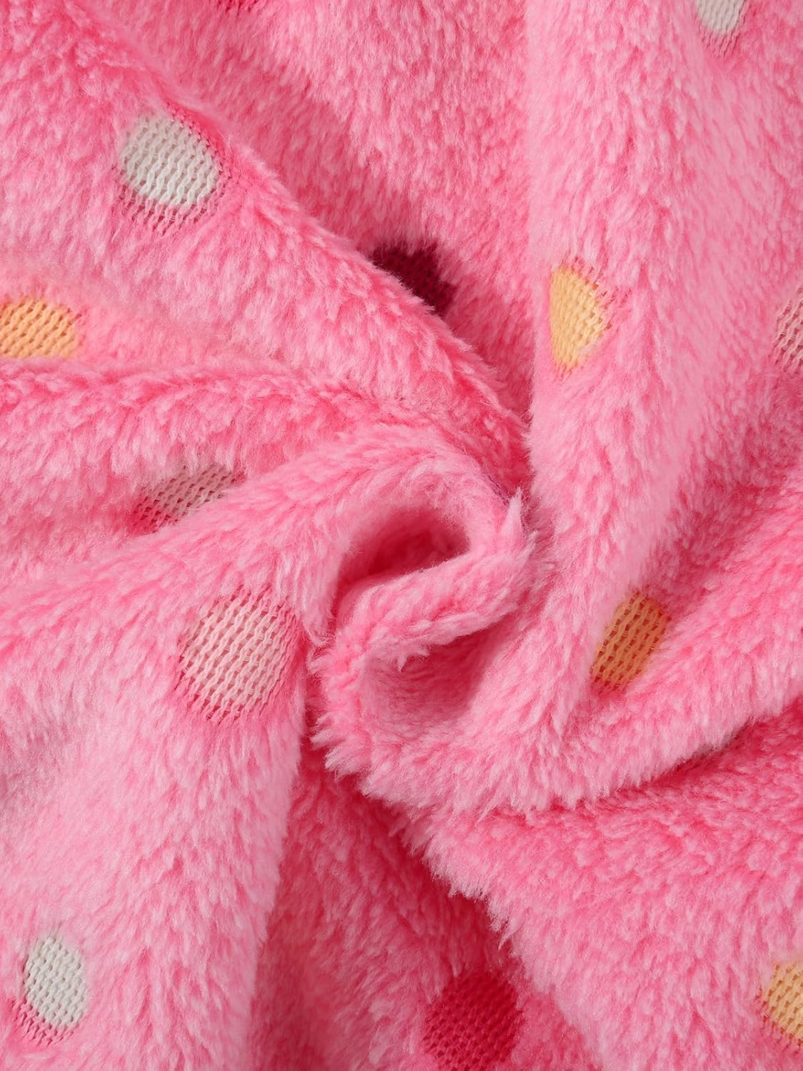 Toddler Baby Girls Fall Clothes Fleece Jackets Hooded Zip Up Cute Prints Fuzzy Coats Size 12 18 24 Months 2t 3t 4t 5t - Image 4