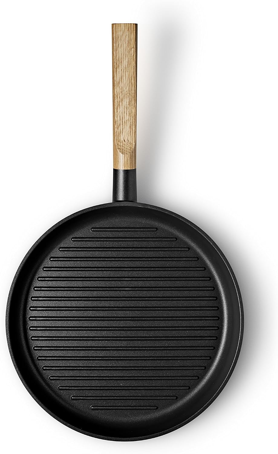 Eva Solo | Nordic Kitchen Grill Frying Pan | Lightweight Aluminium, Easy Handling & Low Weight | Suitable for all Heat Sources – Including Induction | Easy to Clean