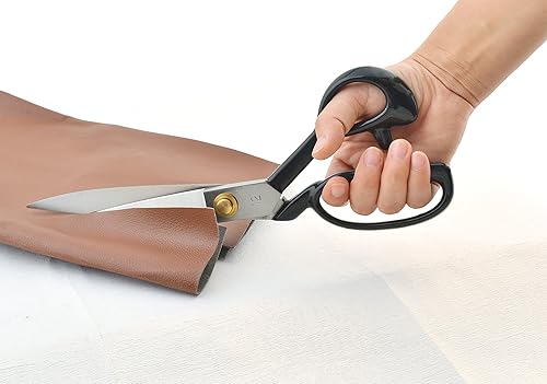 Miniatura 4 de eZthings, tijeras resistentes tapizadas de 12" para cortes artísticos y confección de manualidades, tapetes.