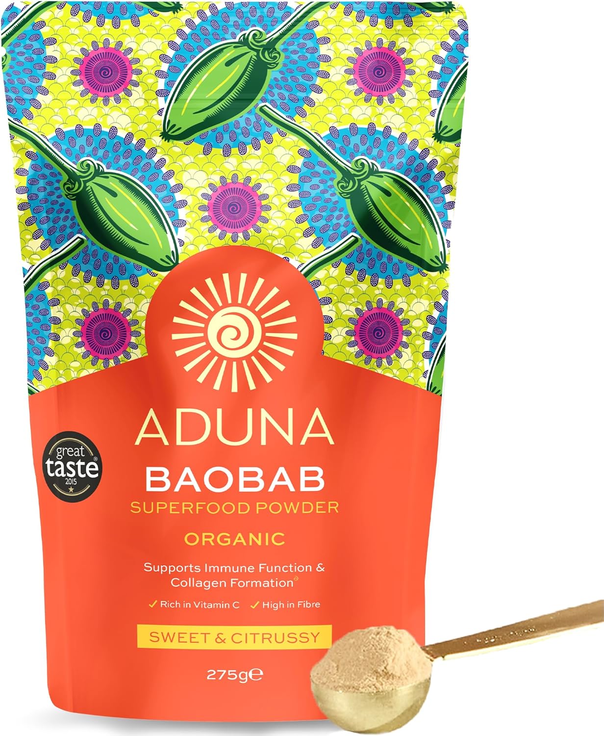 Aduna 100% Organic Baobab Powder – 275g