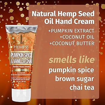 Amazon.com : Hempz Limited Edition Pumpkin Spice & Vanilla Chai