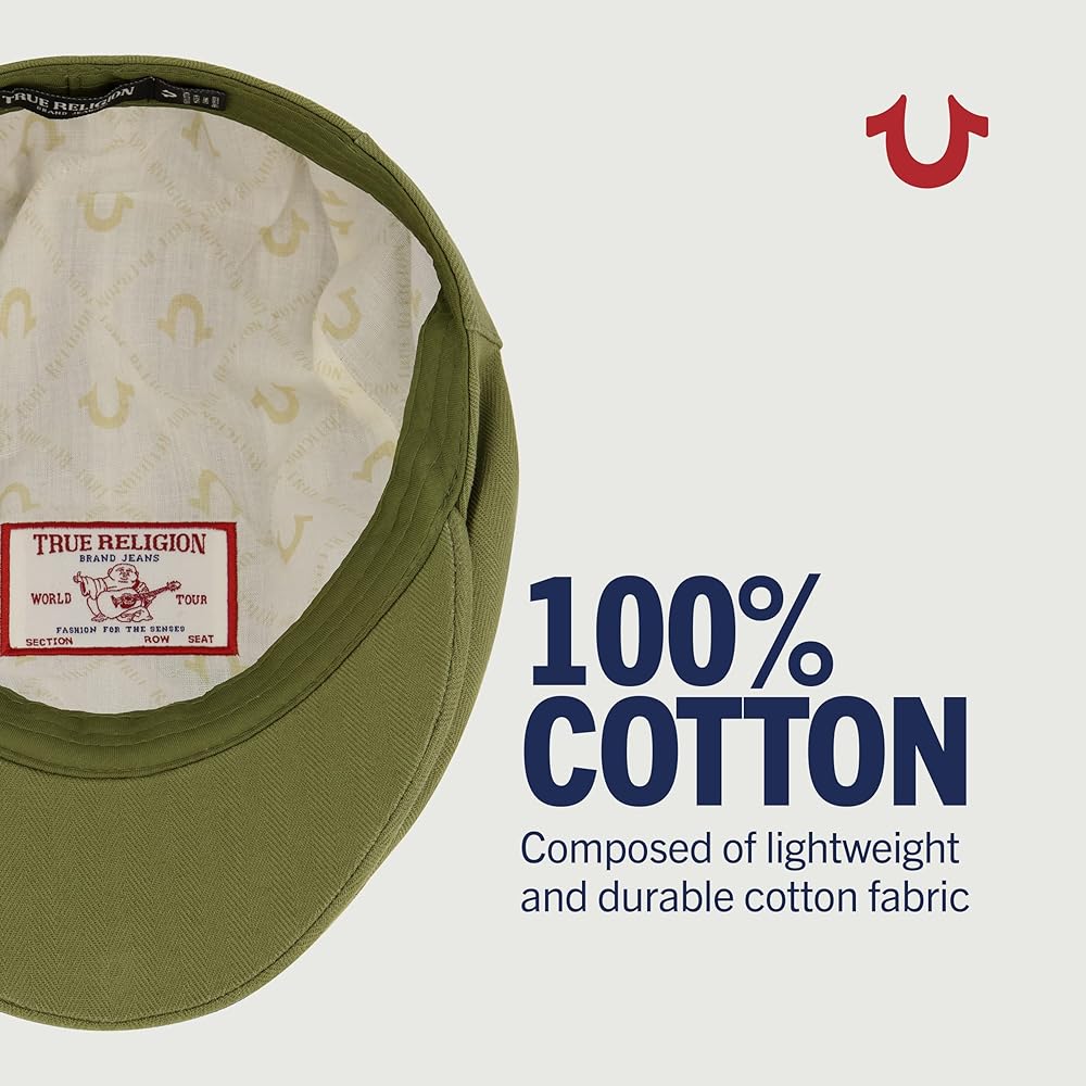 帽子 true religion flight cap True Religion Flat Cap, Cotton Breathable Driving Newsboy