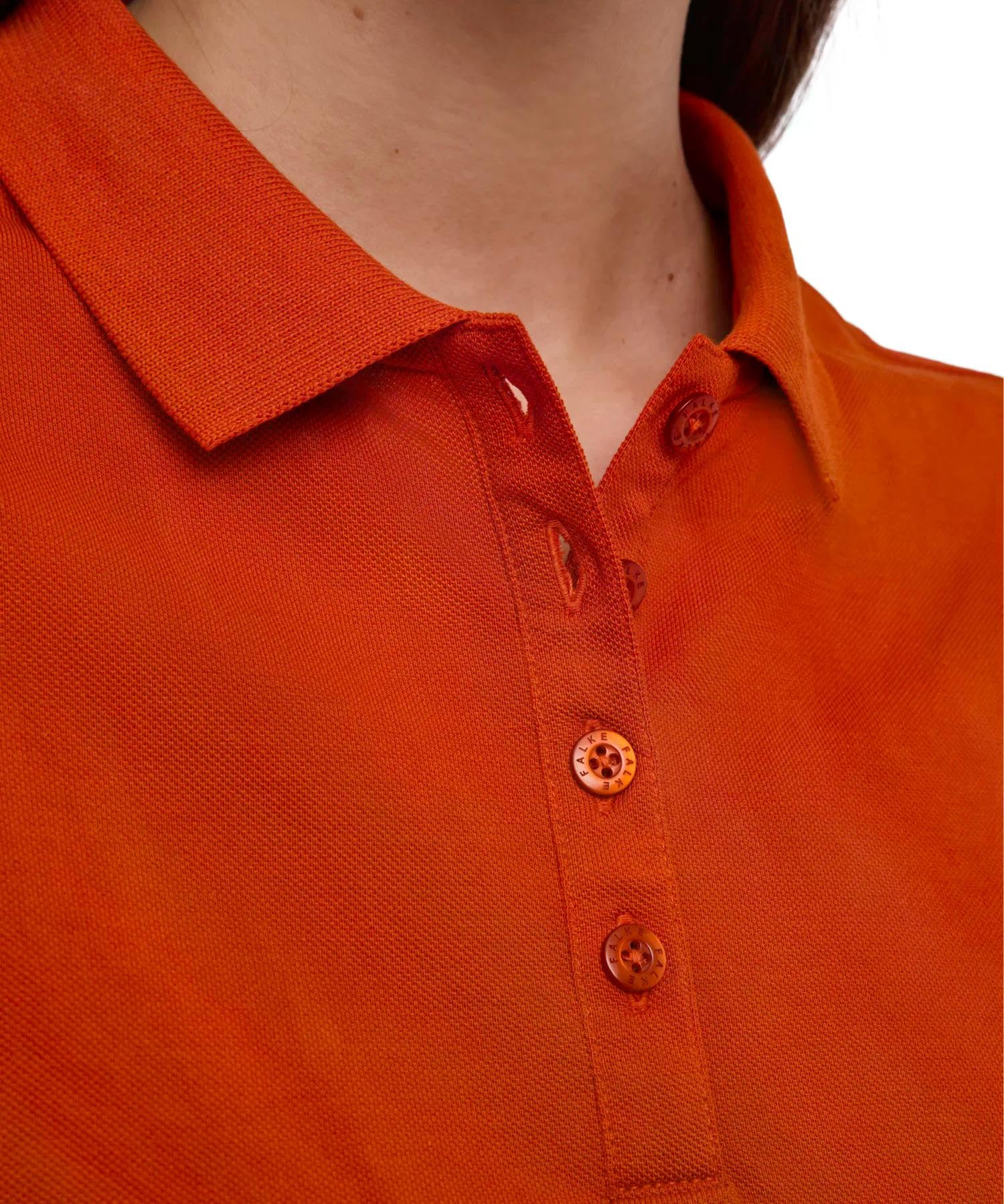 Falke Basic Pique W PL Cotone Morbido Comodo Leggero Polo Donna (Pacco da 1)