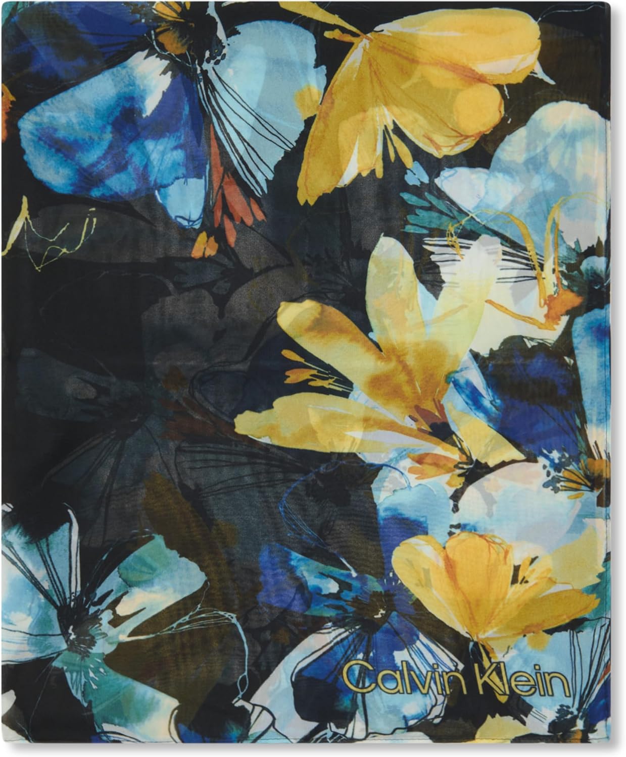 Calvin Klein Women's Solid Chambray Scarf - Image 2