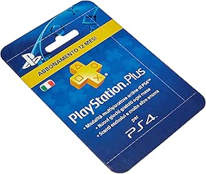 PlayStation Plus Card Hang Abbonamento 12 Mesi