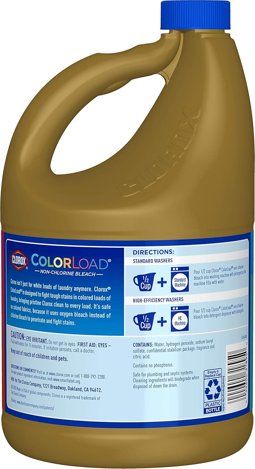 Buy Clorox ColorLoad NonChlorine Bleach, 116 Ounce Bottle Online at