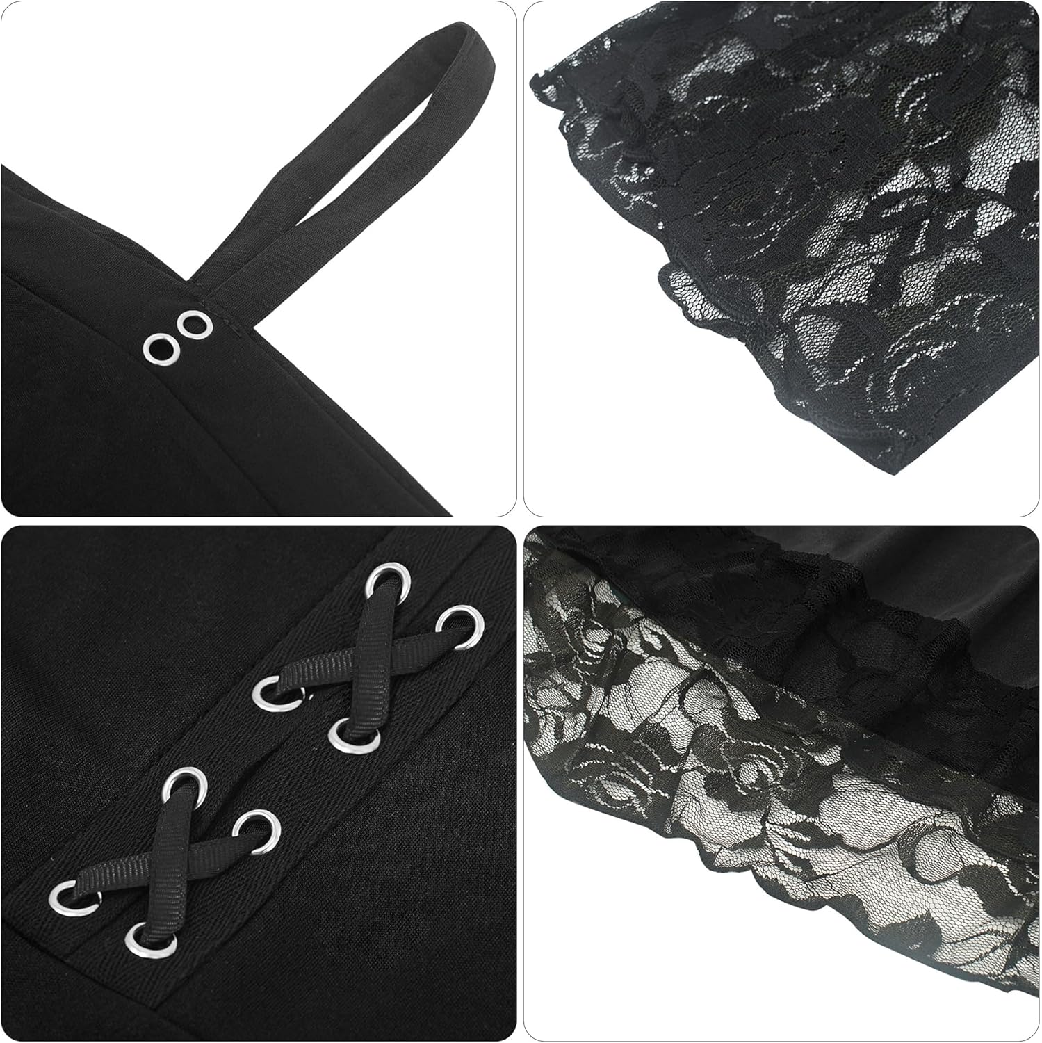 Renaissance Gothic Dress for Women Off Shoulder Lace Trumpet Sleeve Dresses Medieval Steampunk Dress Halloween Costume