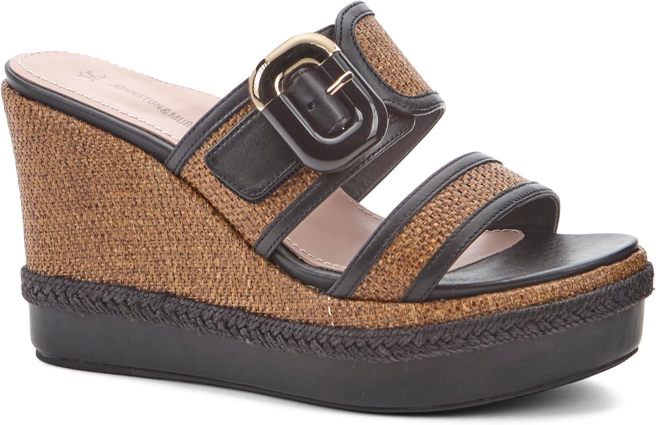 womens Addison Buckle Strap Wedge