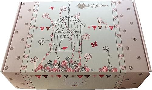 Miniatura 8 de heidifeathers Kit de fieltro húmedo en caja premium - 20 colores merino