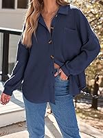 Vista 5 de AUTOMET Cothes de otoño para mujer 2025, trajes de concierto de campo de moda, chaquetas de pana, camisas con botones