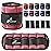 Sportneer Adjustable Ankle Weights 1 Pair 2 4 6 8 10 Lbs Leg Weight Straps for Women Men, Weighted Ankle Weights Set for Gym,Fitness, Workout,Walking, Jogging,1-5 lbs Each Ankle, 1 Pair 2-10 lbs (Peach Pink)