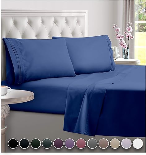 Vista 63 de BAMPURE - Juego de sábanas de 100 % viscosa de bambú, refrescantes, suaves, bolsillo profundo de hasta 16 pulgadas, 1 sábana encimera, 1 sábana Gris