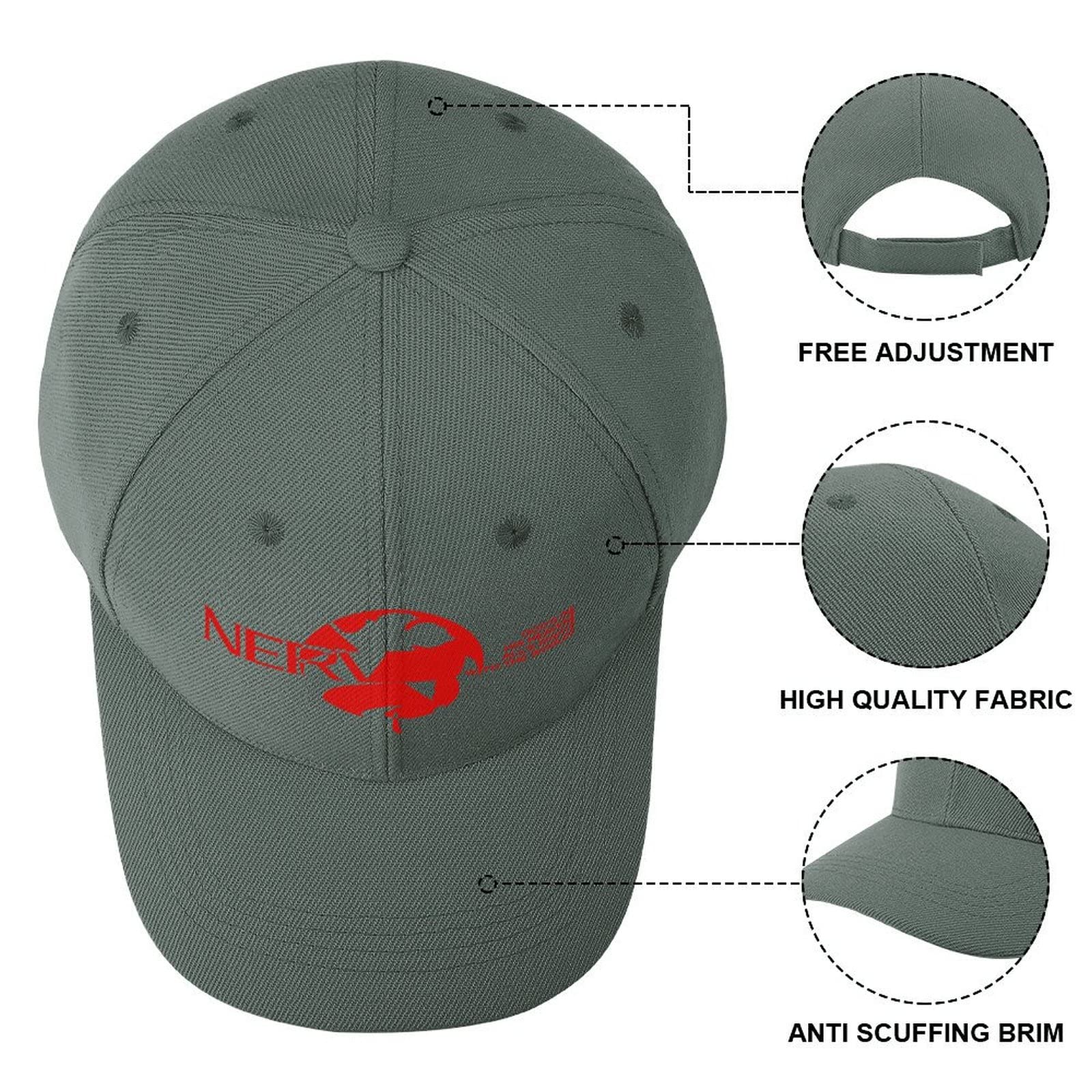 Amazon.co.jp: キャップ 新世紀エヴァンゲリオン ネルフ ベース