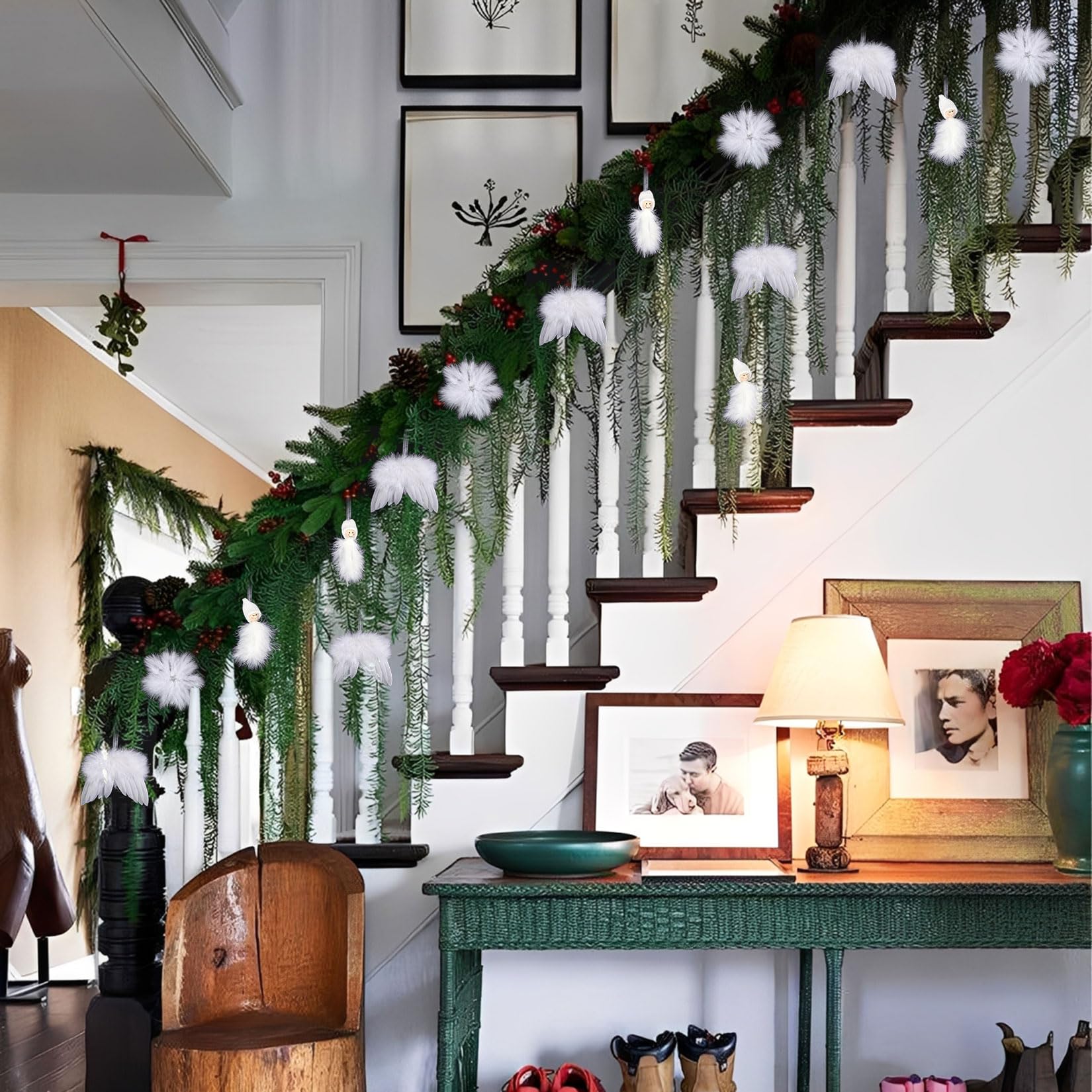 Forbabe – Lot De 6 Décorations De Noël En Bois à Assembler Et Personnaliser, Activité Manuelle Pour Enfants, Cadeau De Saison
