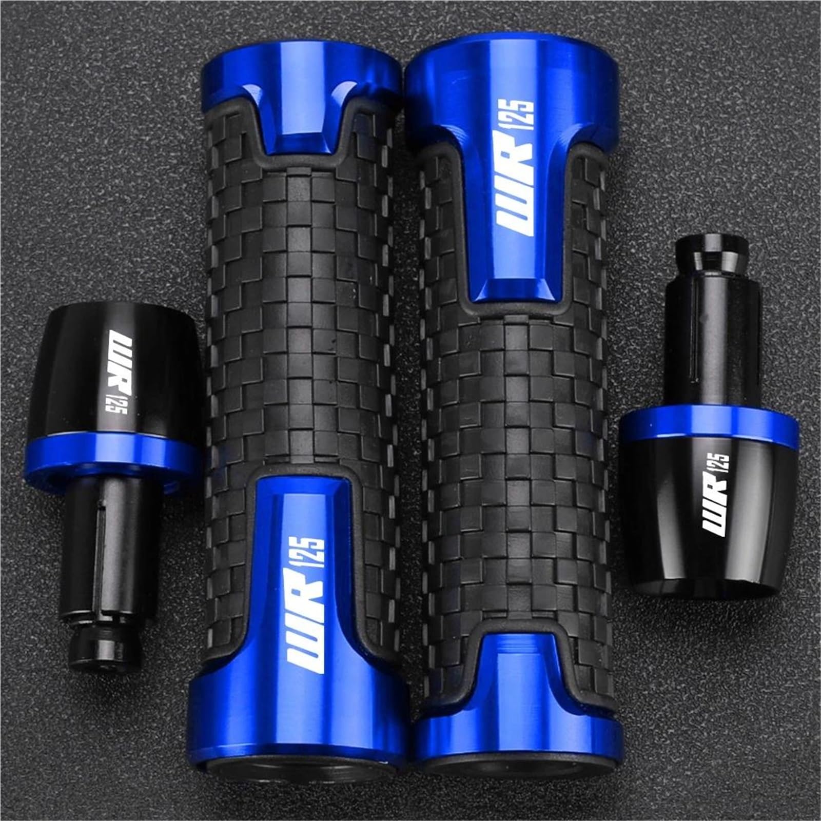 Vqldpx Color 25 Handlebar Levers Motorcycle Brake Clutch Lever Handlebar Grips For Wr125 Wr125x Wr125r 2012-2016 With Handle Bar End Extension Kit Motorbike Clutch Grips Brake Lever