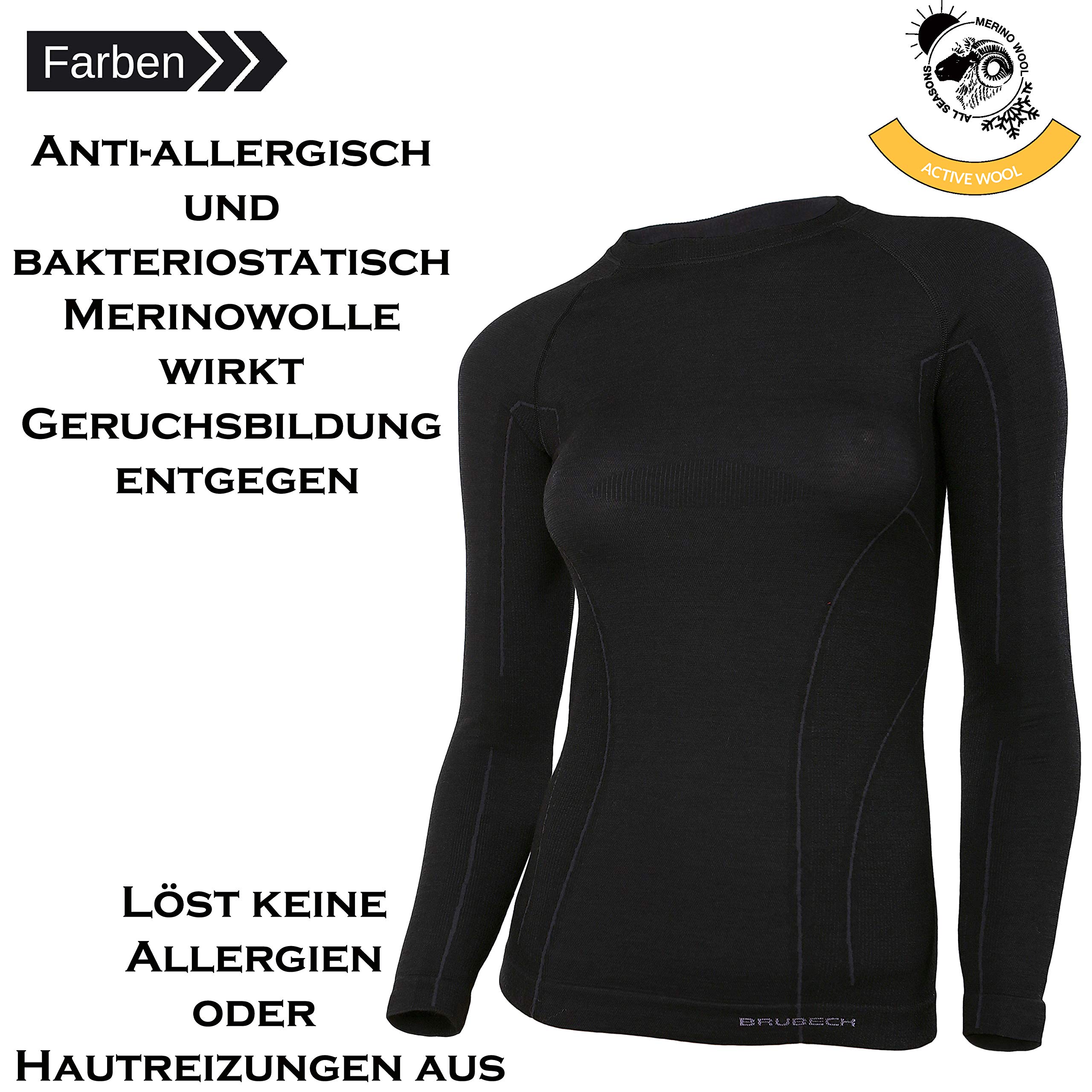 BRUBECK Damen Hoodie Sportstyle Shirt