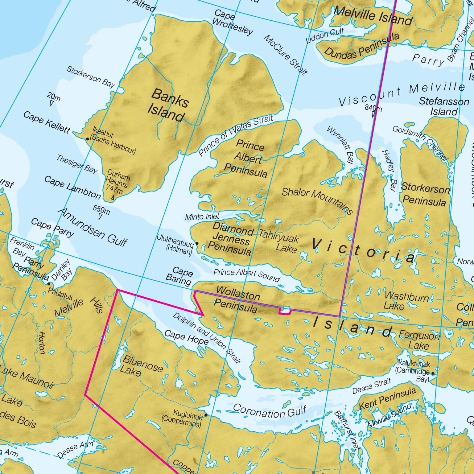 Maps International Large Political North America Wall Map - Laminated - 48 x 36 - Image 4