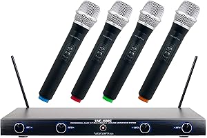 vocopro VHF-4005 Rechargeable VHF Wireless Microphone System