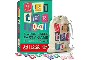 Game Night Delight: Letterpool - The Ultimate 2 Player Game For Adults,...