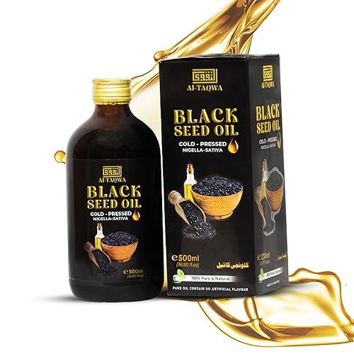 Aceite de semilla negra, aceite de semilla de comino negro virgen puro (Nigella Sativa) Kalonji, prensado en frío, sin refinar, timoquinona, apto