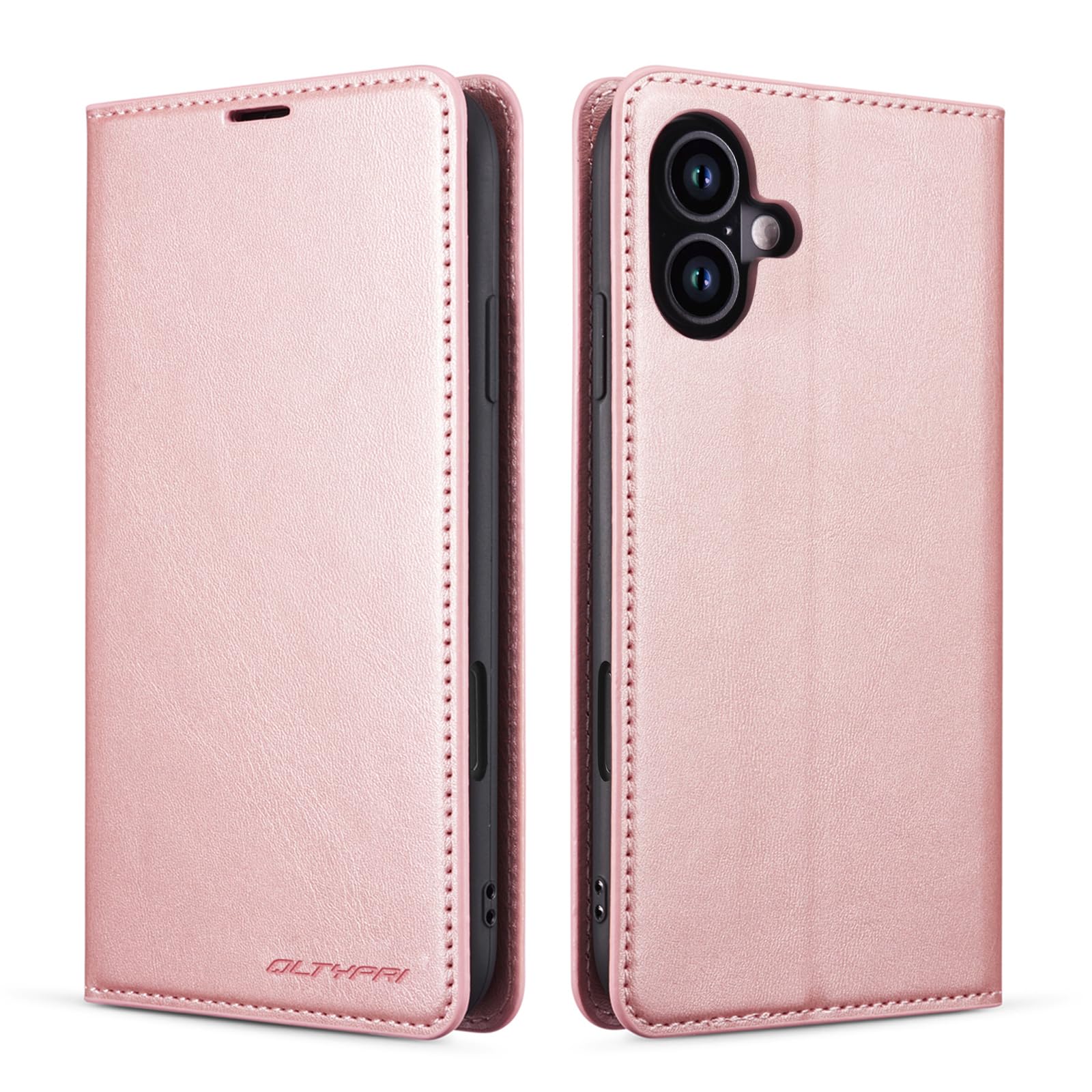 Étui iPhone 16 rose gold idéal pour visionnage mains libres - 10